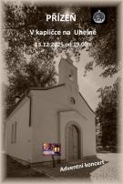 Adventní koncert kapely Přízeň v kapličce na Uhelné 1